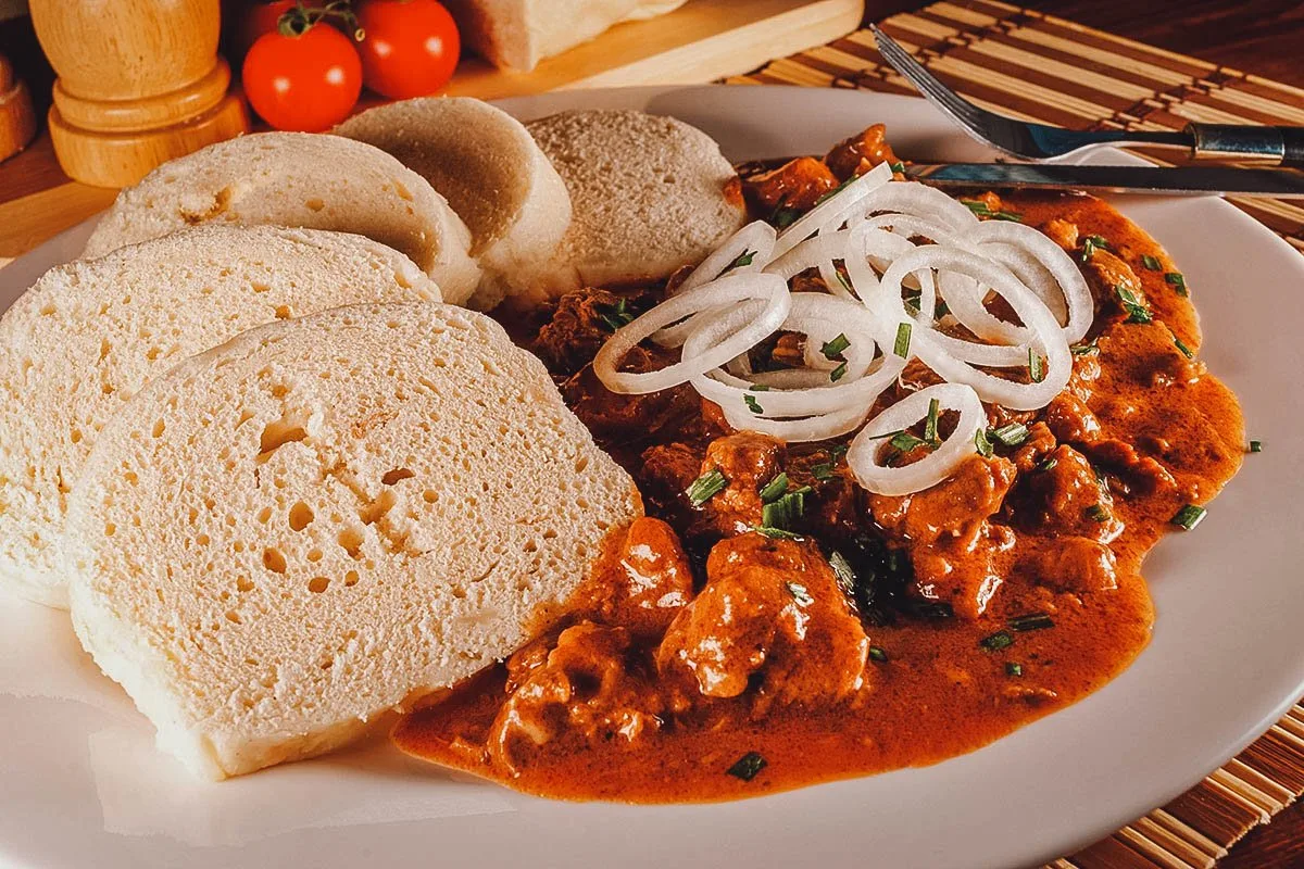 Czech Food Czech gulas