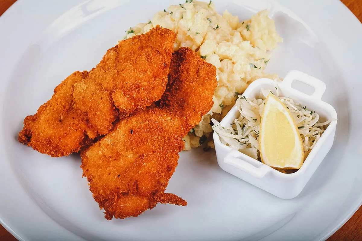 Czech Food Czech rízek