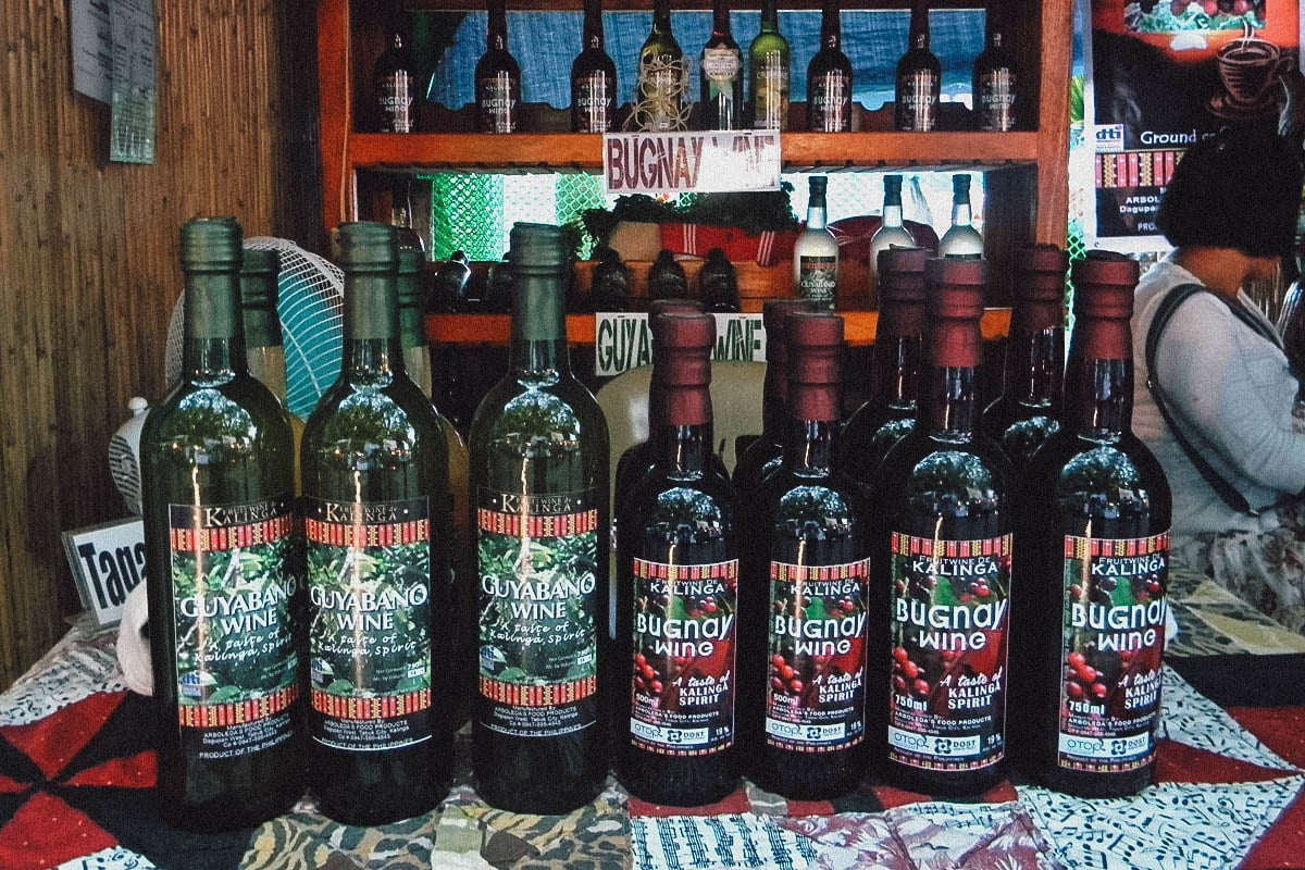 Filipino bignay wine