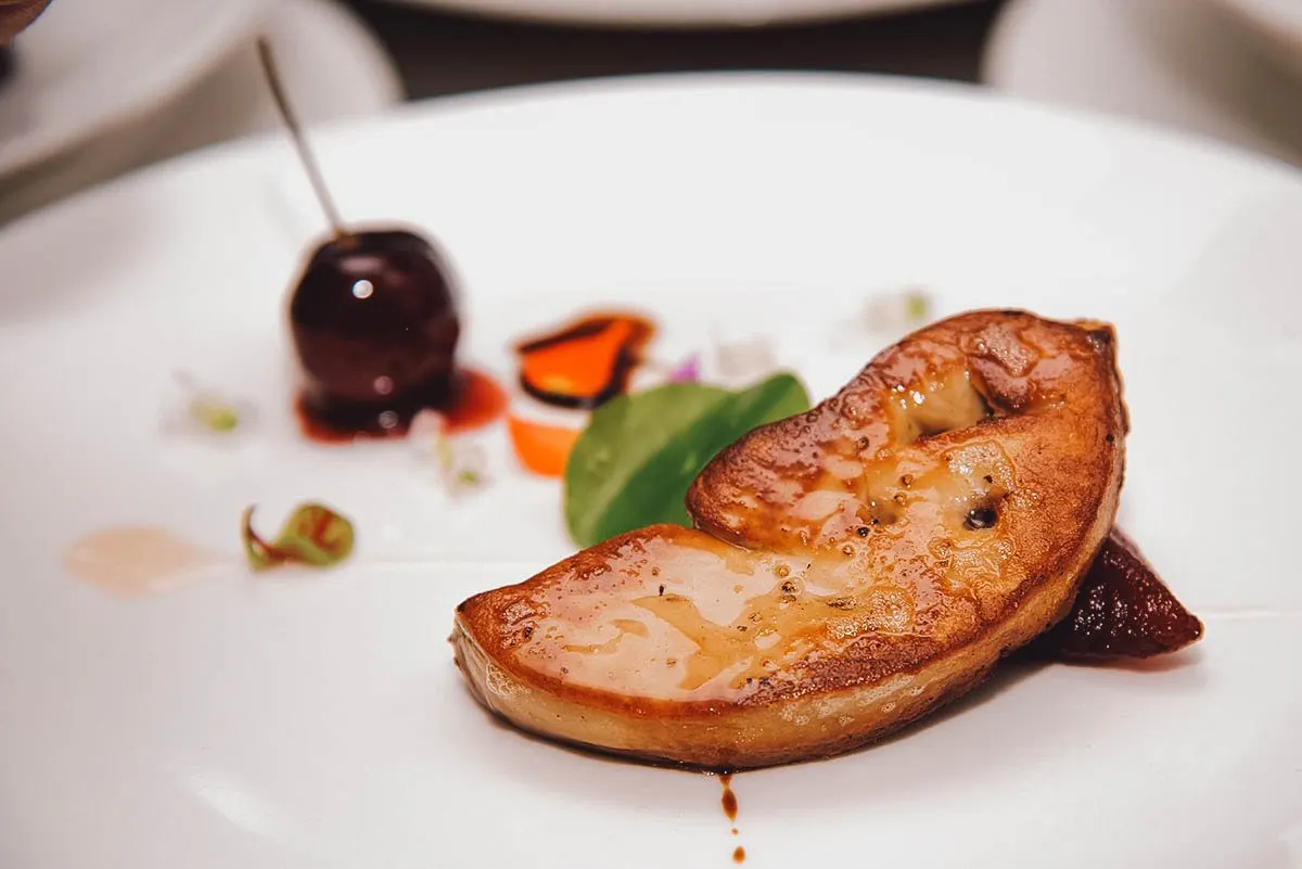 French seared foie gras