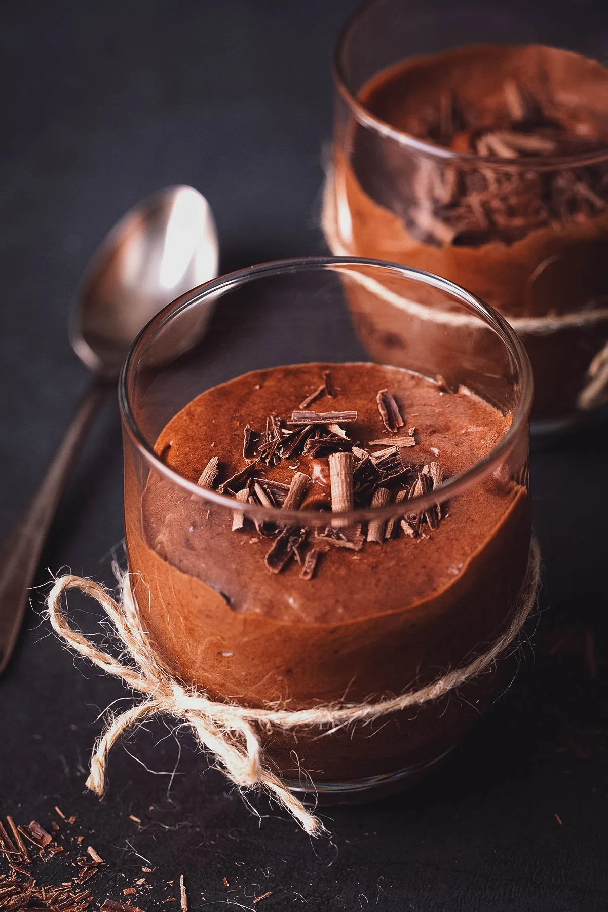 French mousse au chocolat