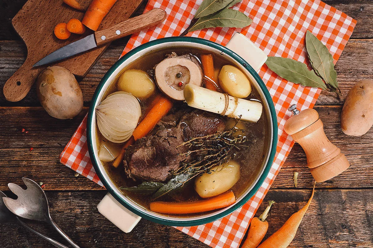 French pot-au-feu