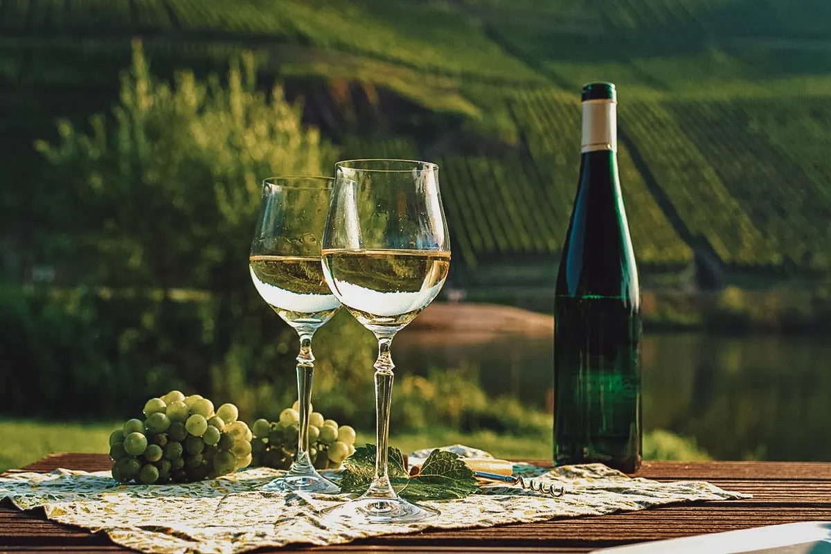 German Food German riesling