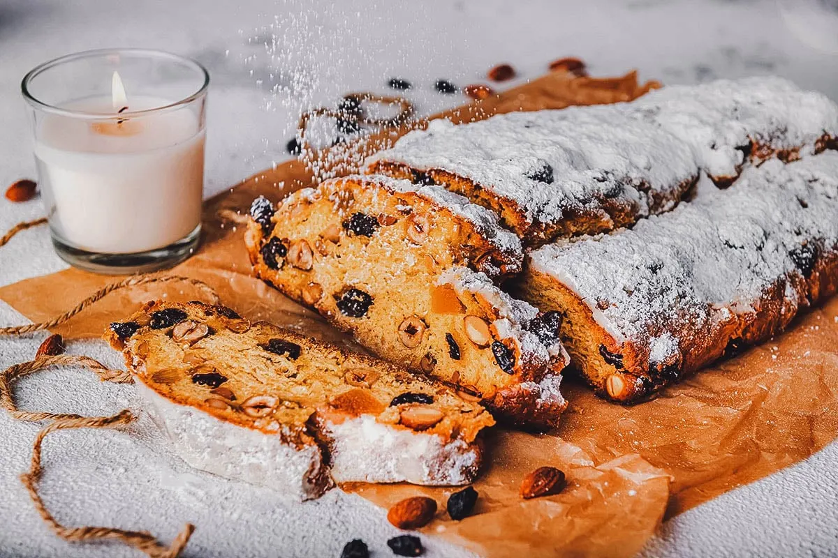 German Food German stollen