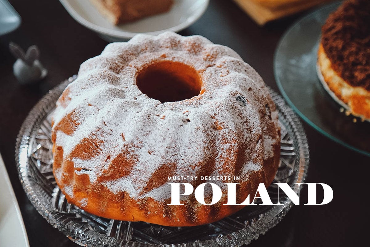 Polish babka dessert