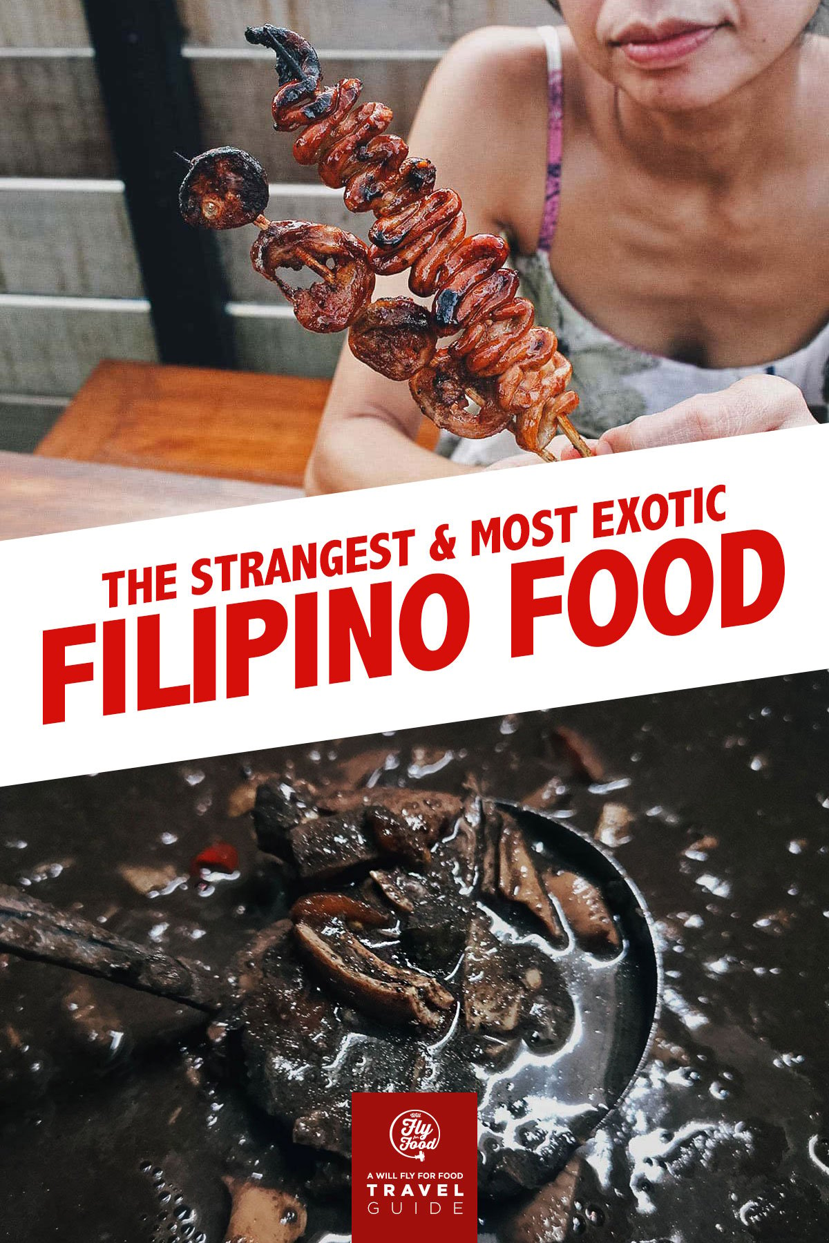 Filipino isaw and dinuguan