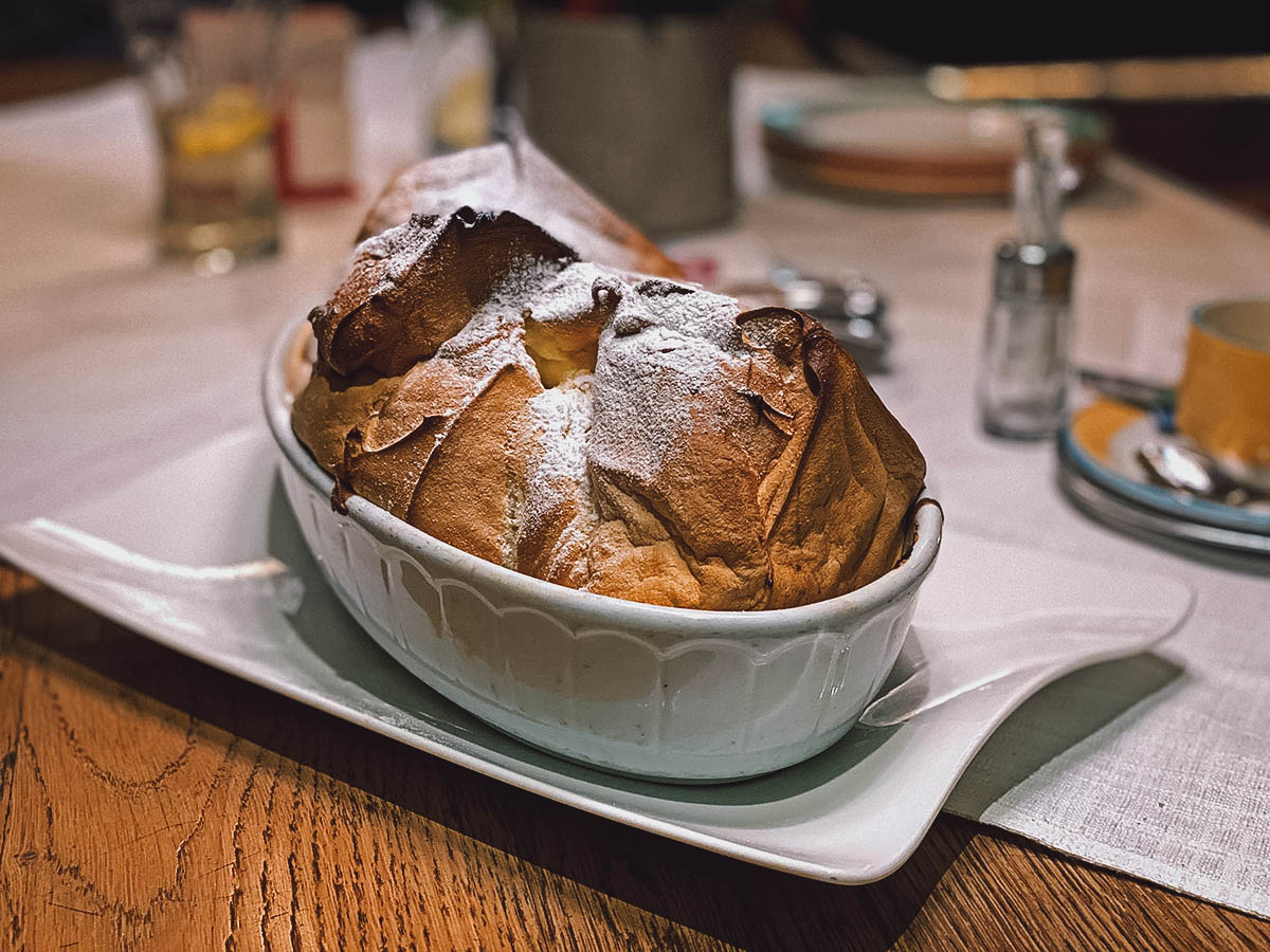 Austrian salzburger nockerl