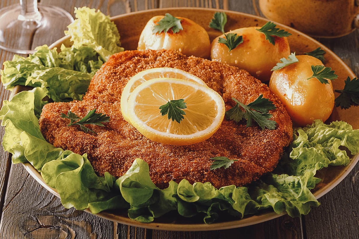 Austrian wienerschnitzel