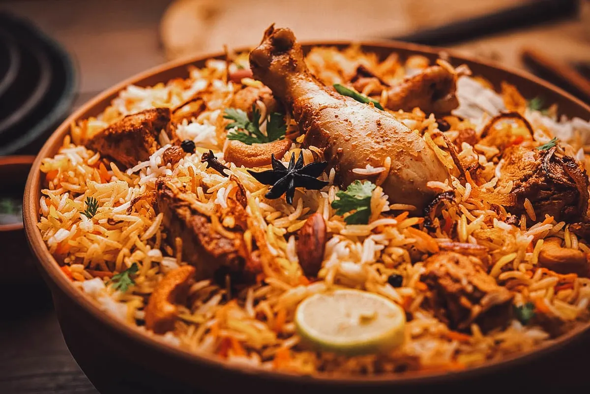 Pakistani biryani