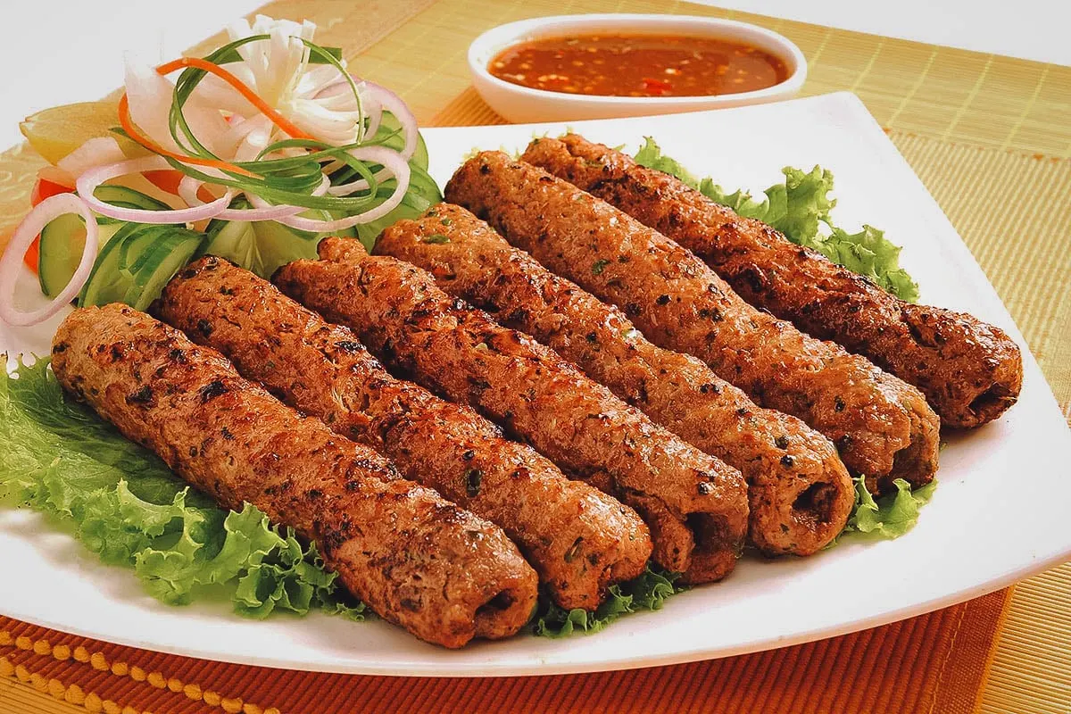 Pakistani seekh kebabs