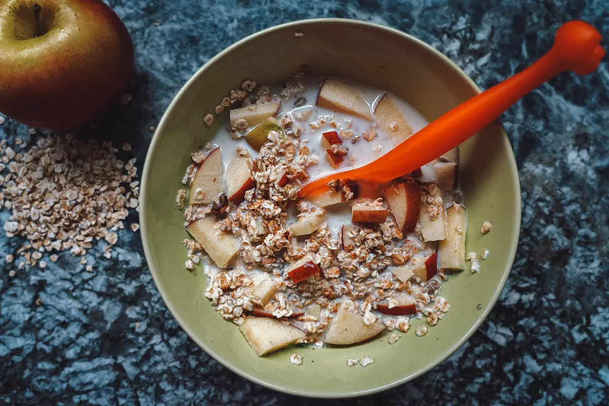Swiss Food Swiss birchermuesli