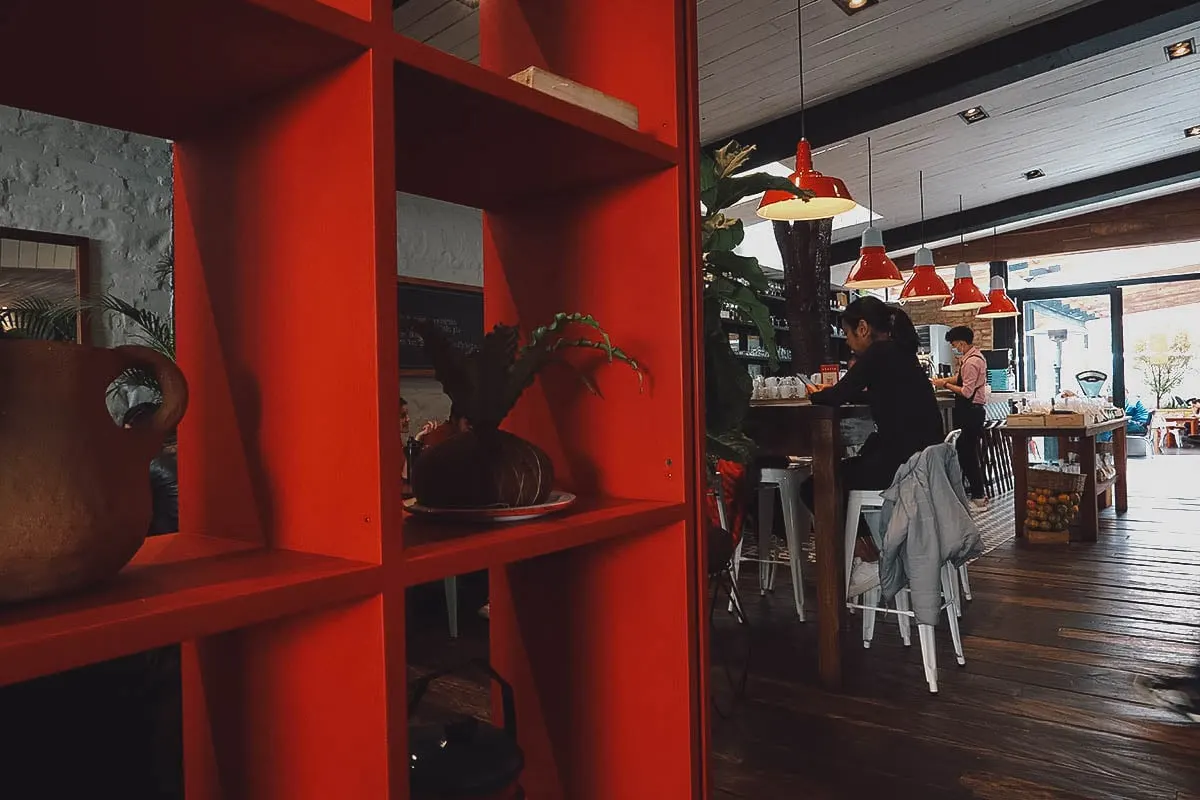 Abasto restaurant interior in Bogota, Colombia