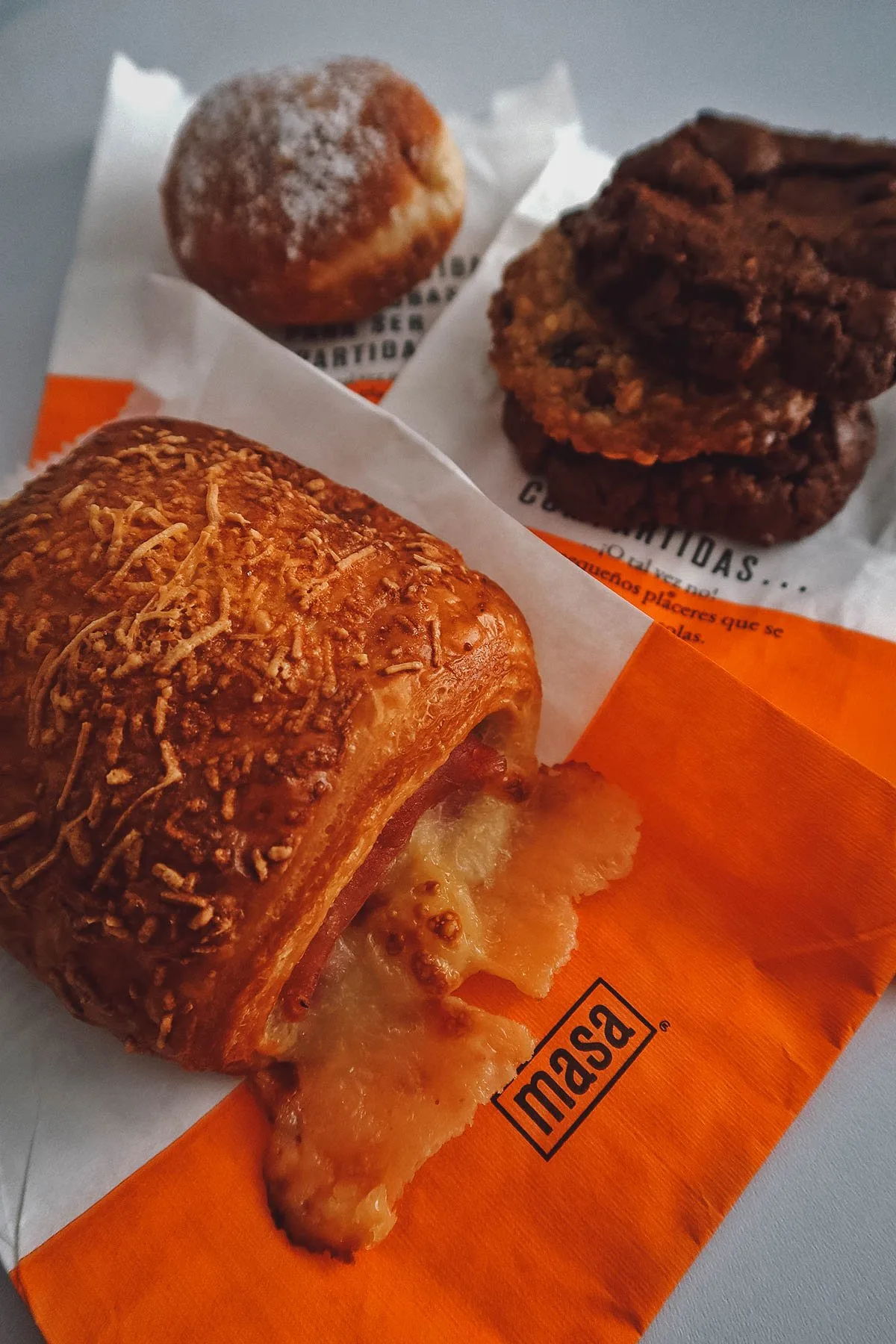 Pastries from Masa in Bogota