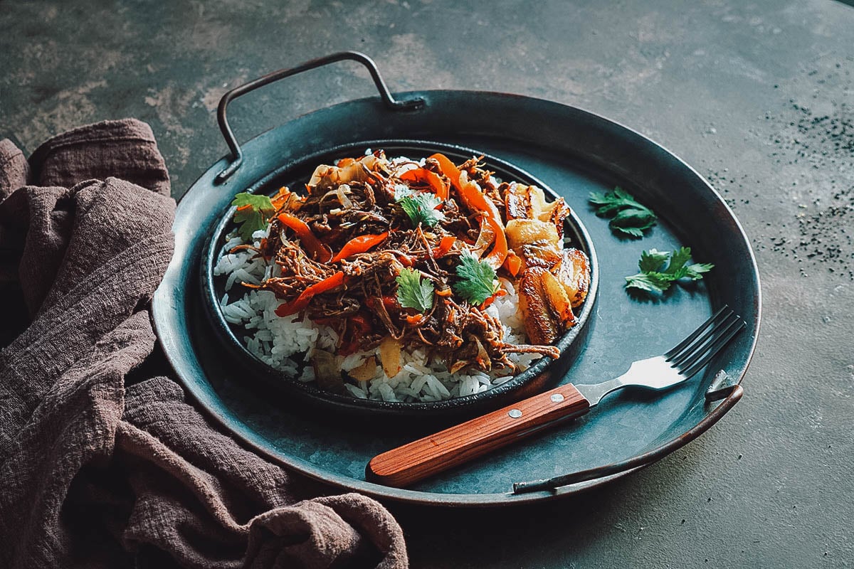 Panamanian ropa vieja