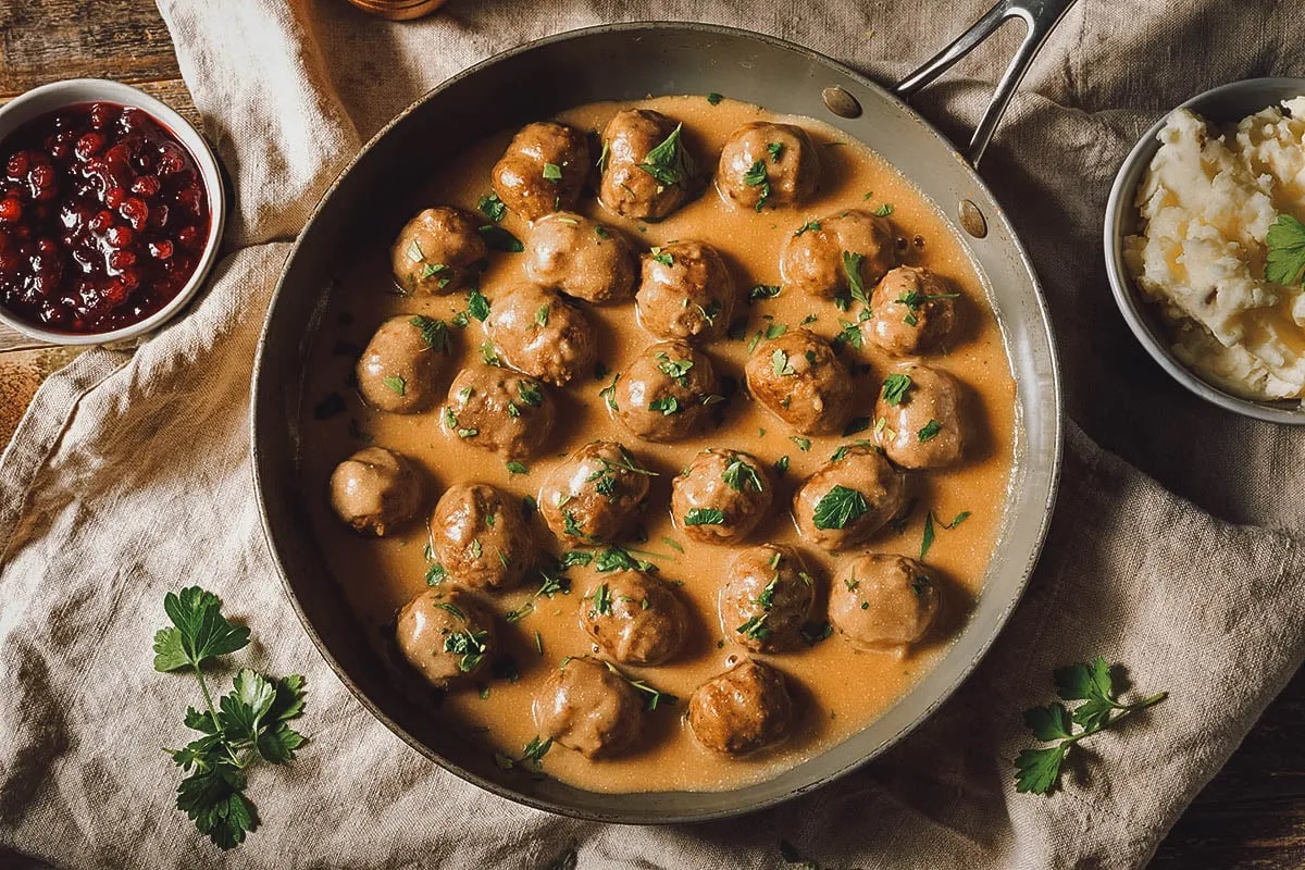 Swedish Food Swedish meatballs