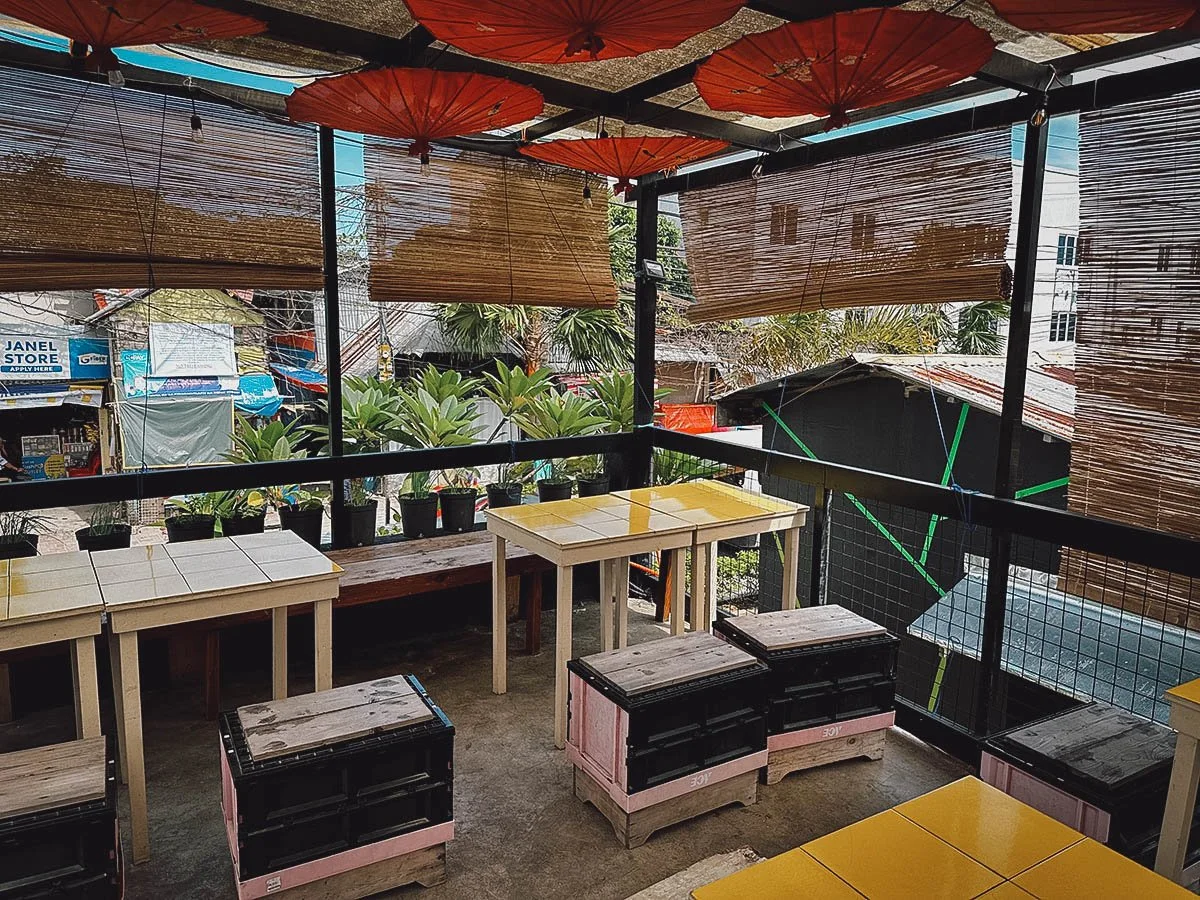 Bunbun restaurant interior