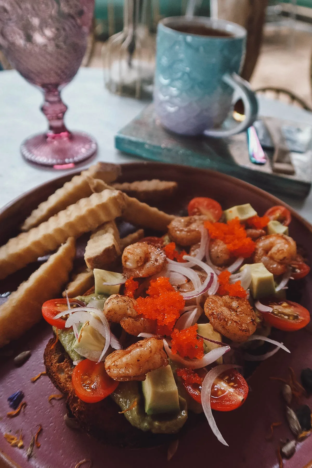 Shrimp toast in Boracay