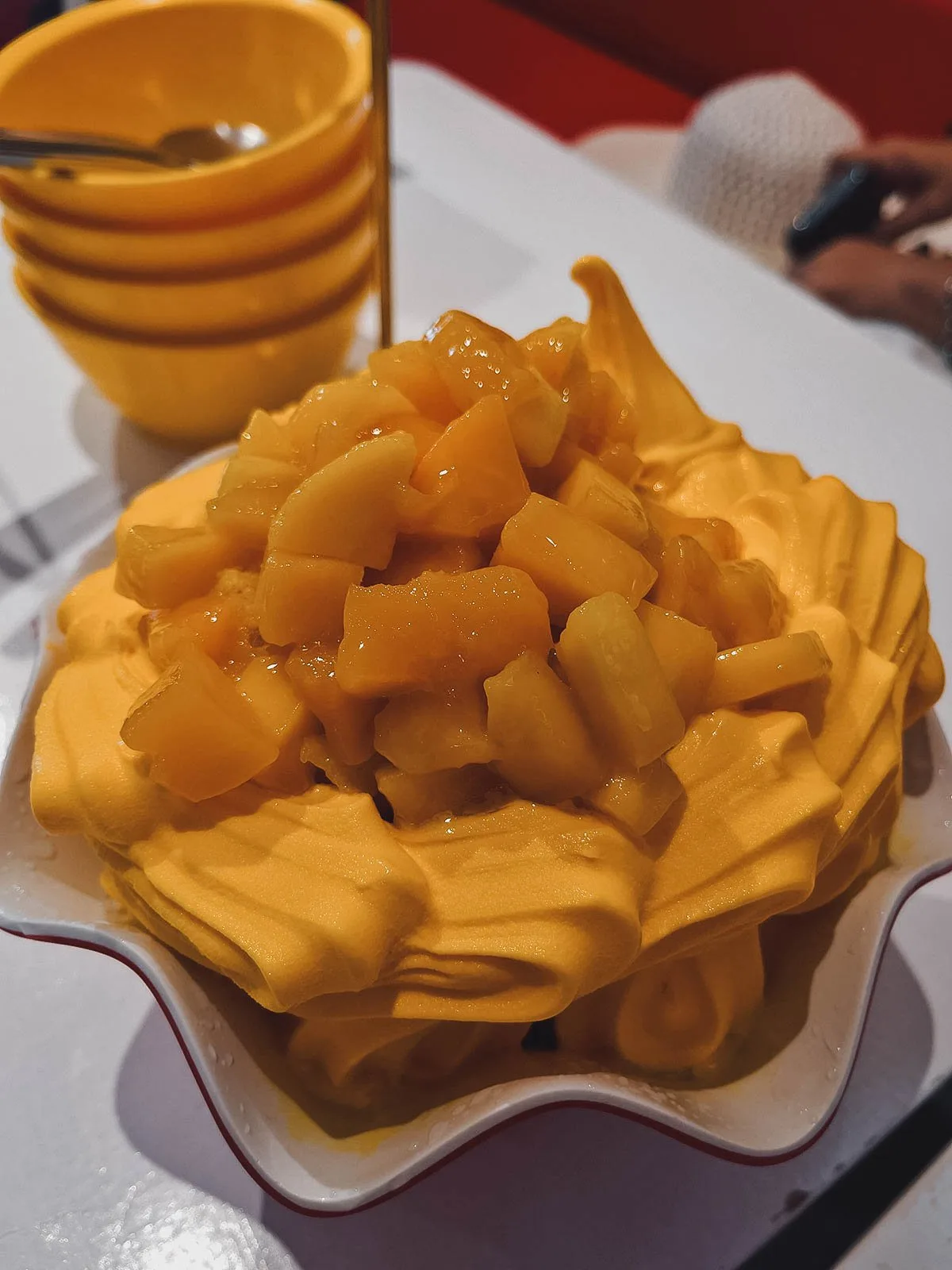 Mango dessert in Boracay