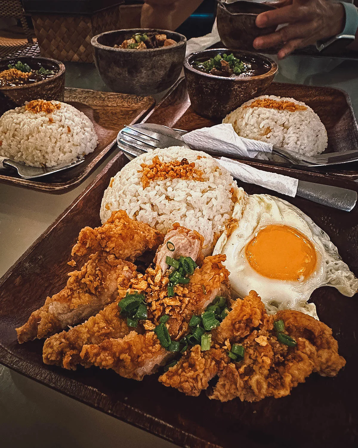 Porksilog in Boracay