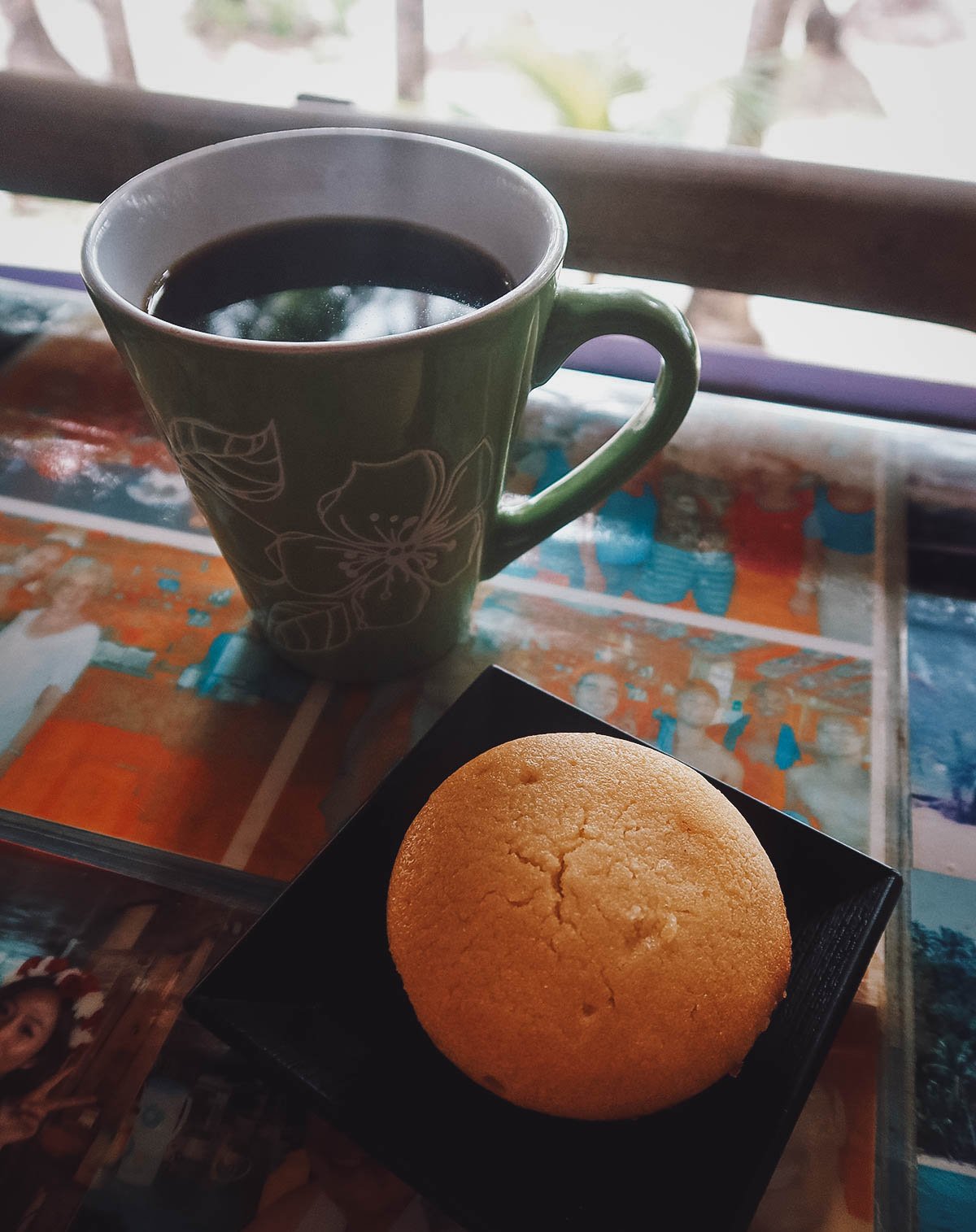 Coffee and calamansi muffin in Boracay
