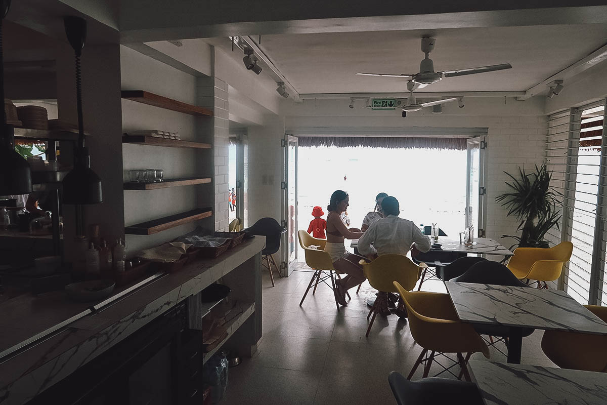 Sunny Side Cafe interior