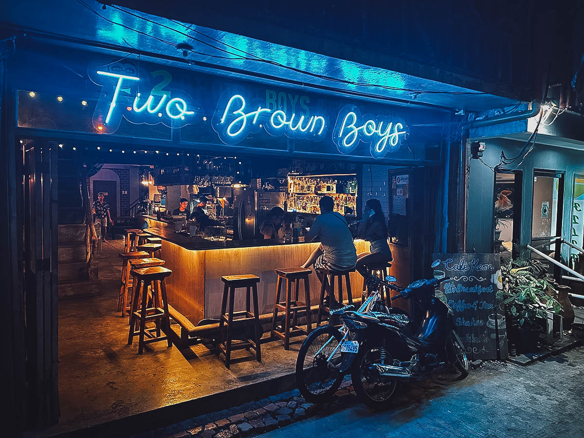 Two Brown Boys in Boracay