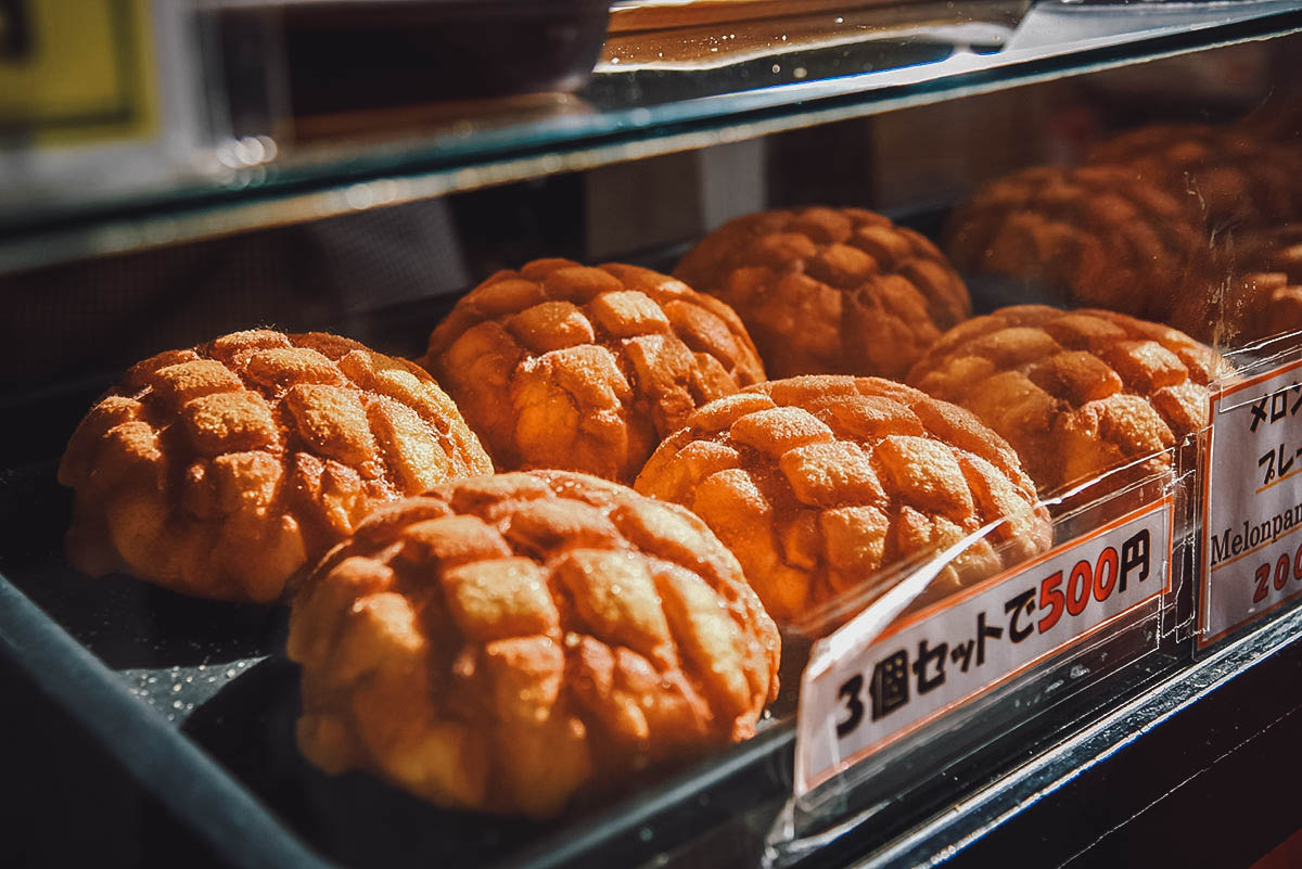 Japanese melon pan