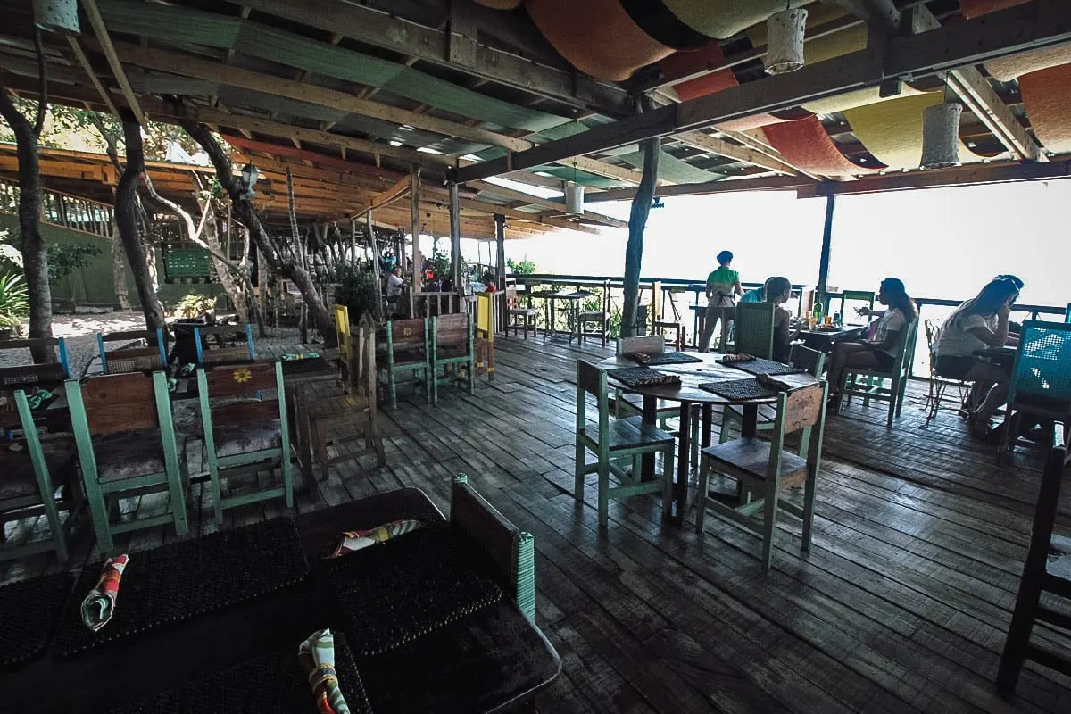 The Best Restaurants in Bohol Ocean view from the restaurant