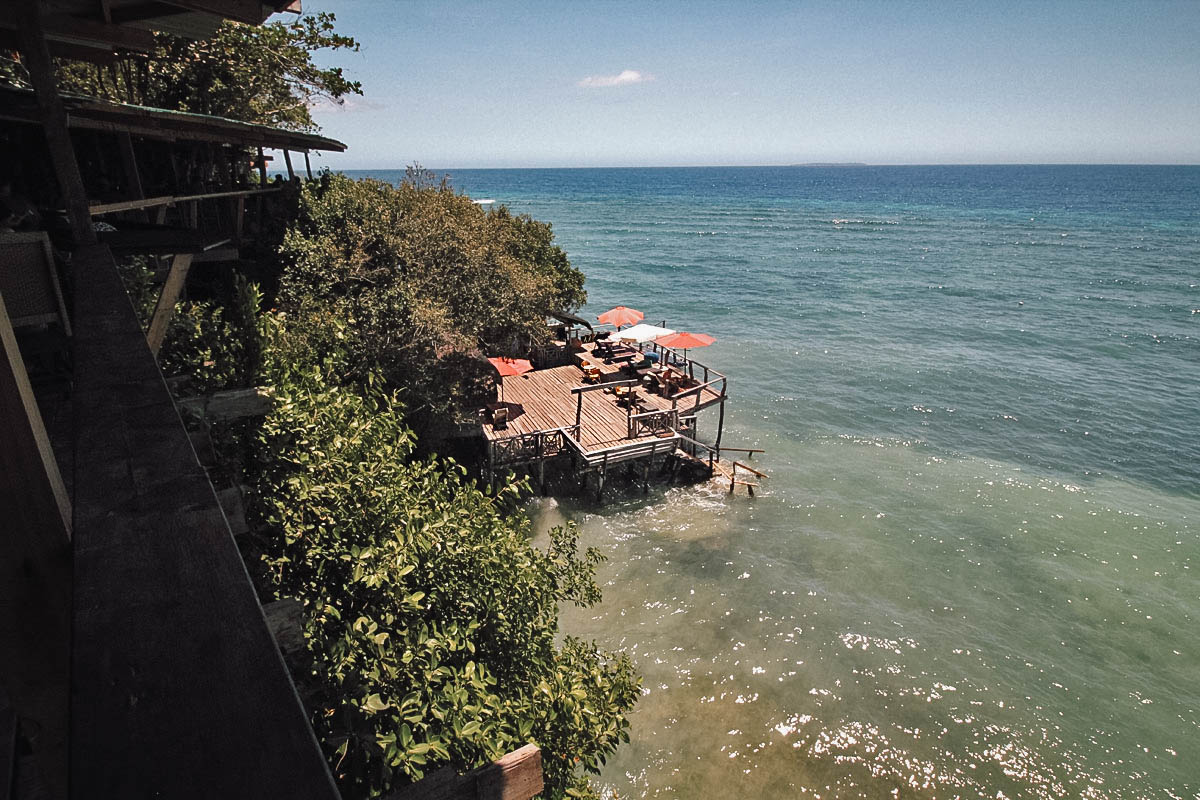 View from Bohol Bee Farm