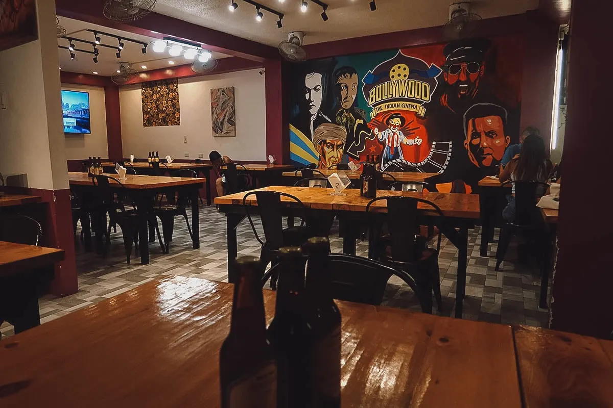 The Best Restaurants in Bohol Bollywood restaurant interior
