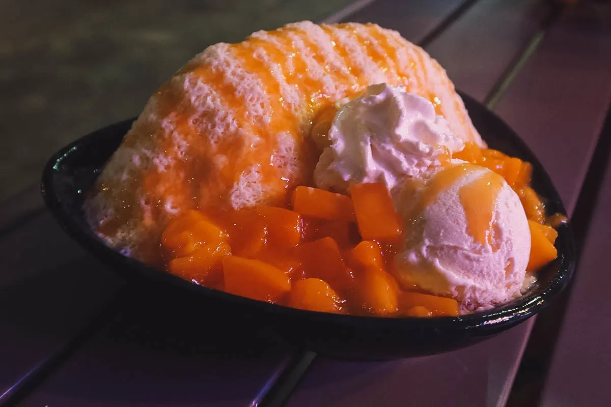 The Best Restaurants in Bohol Bingsu at Cafe Snow Park in Bohol