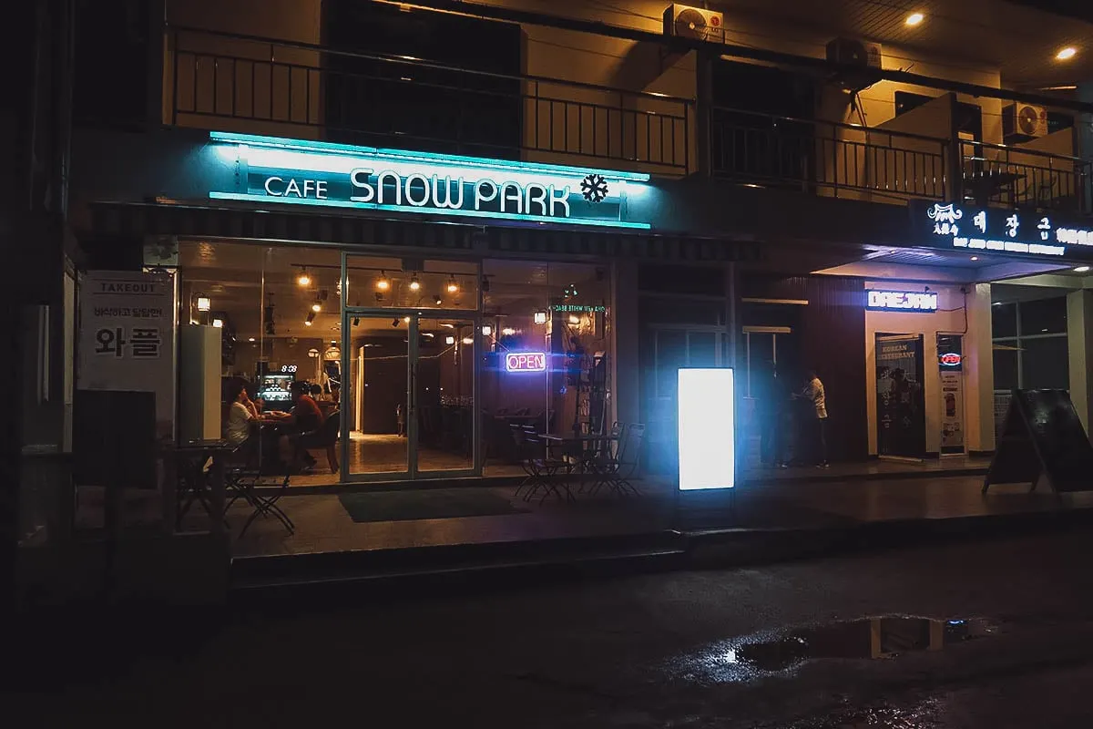 The Best Restaurants in Bohol Cafe Snow Park in Bohol