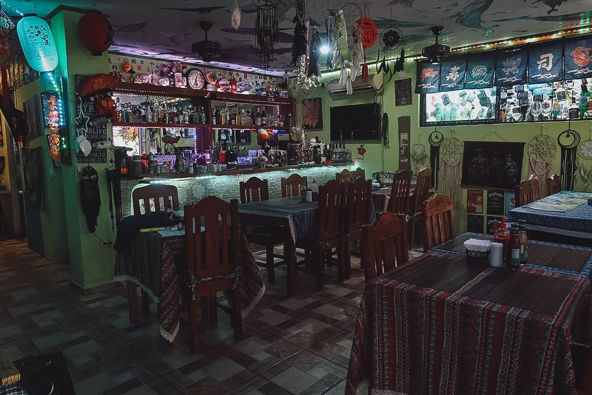The Best Restaurants in Bohol Garlic Lemon Bistro interior