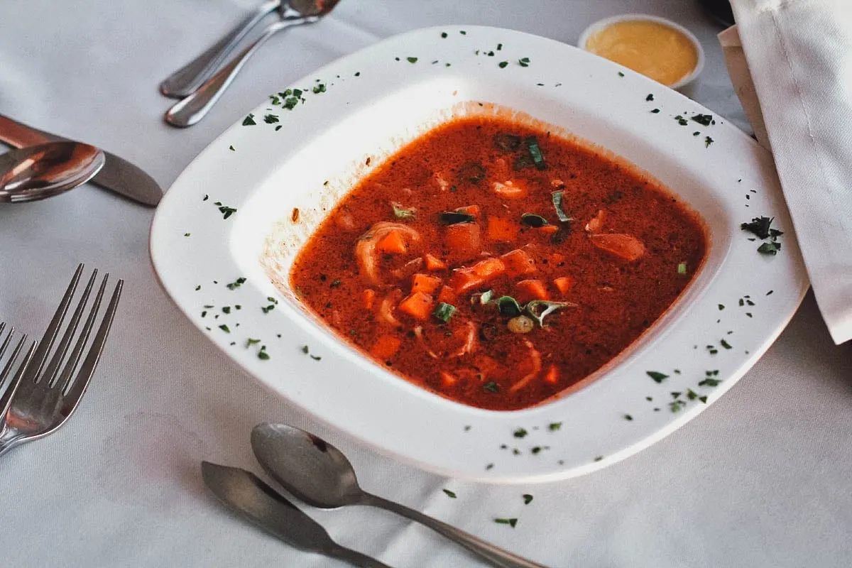 The Best Restaurants in Bohol Soup at Pearl Restaurant in Bohol