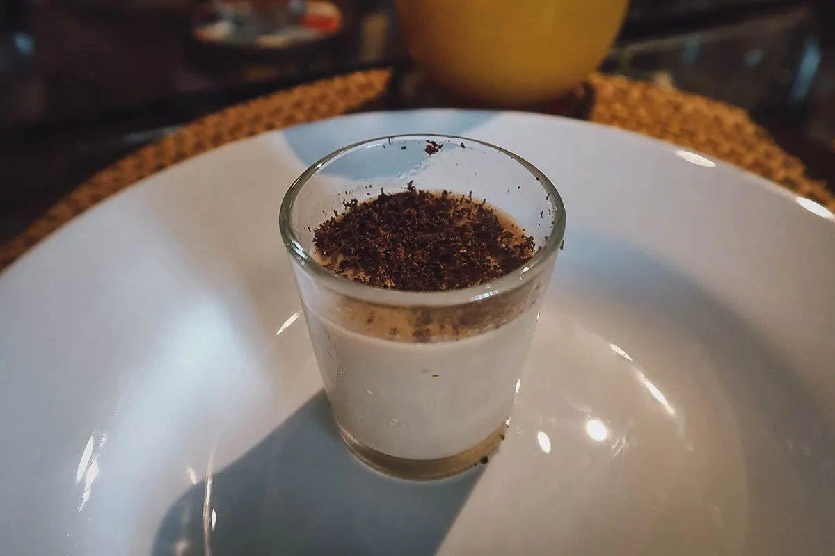 The Best Restaurants in Bohol Dessert at Sisa Bistro in Bohol