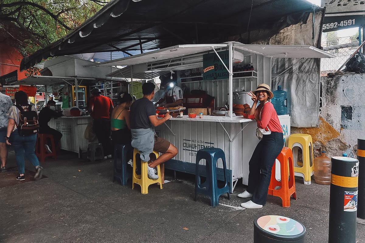 Birria Estilo Jalisco taco stand