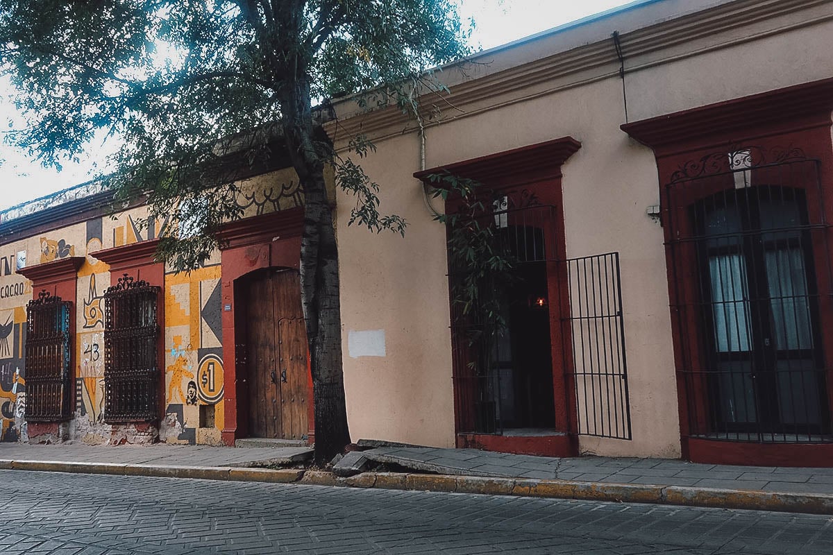 Crudo restaurant in Oaxaca, Mexico