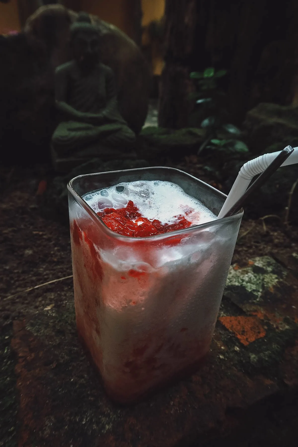 Instagrammable Cafes in Hoi An, Vietnam Salt strawberry drink at Hoi An Coffee Hub