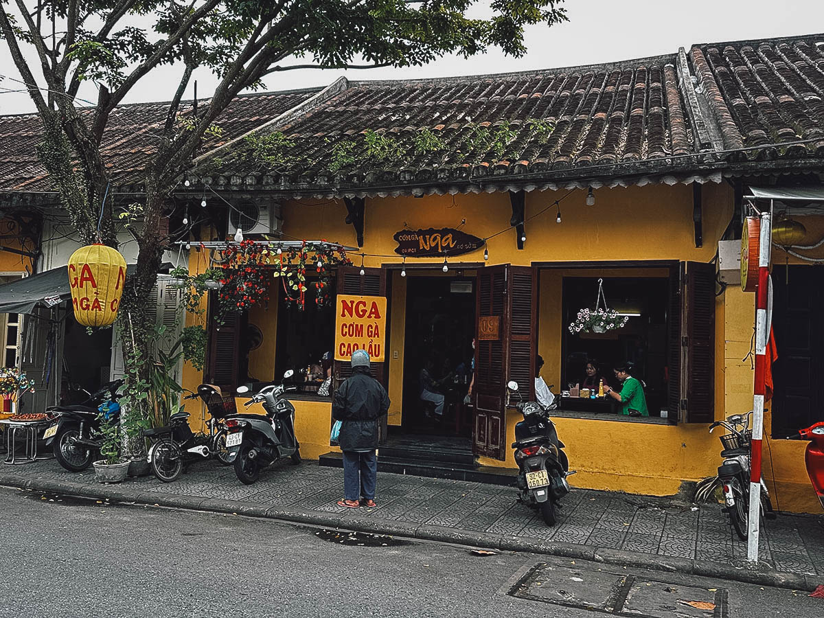 Com Ga Nga restaurant in Hoi An