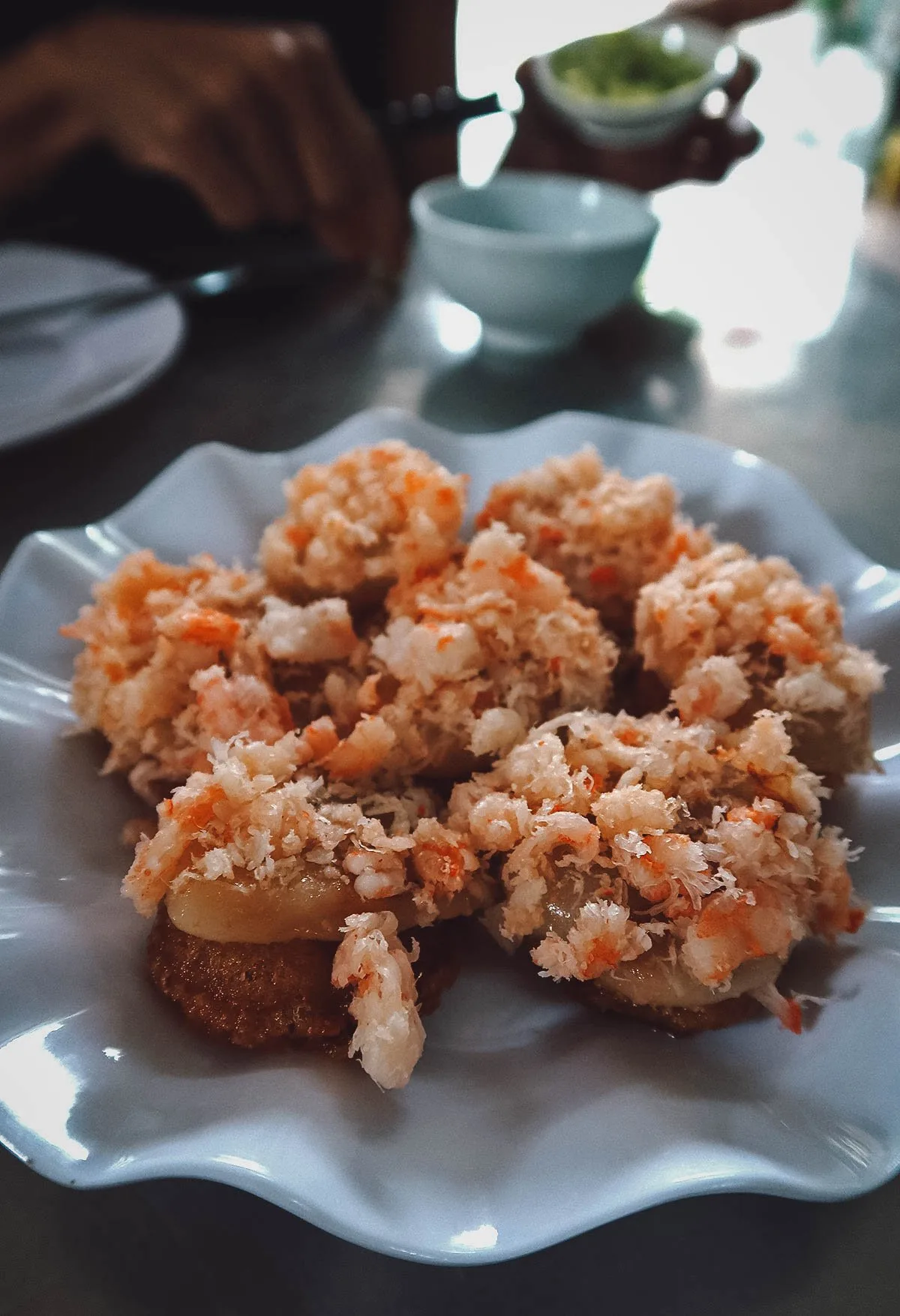 Banh ram it at Hue Xua restaurant in Hue, Vietnam