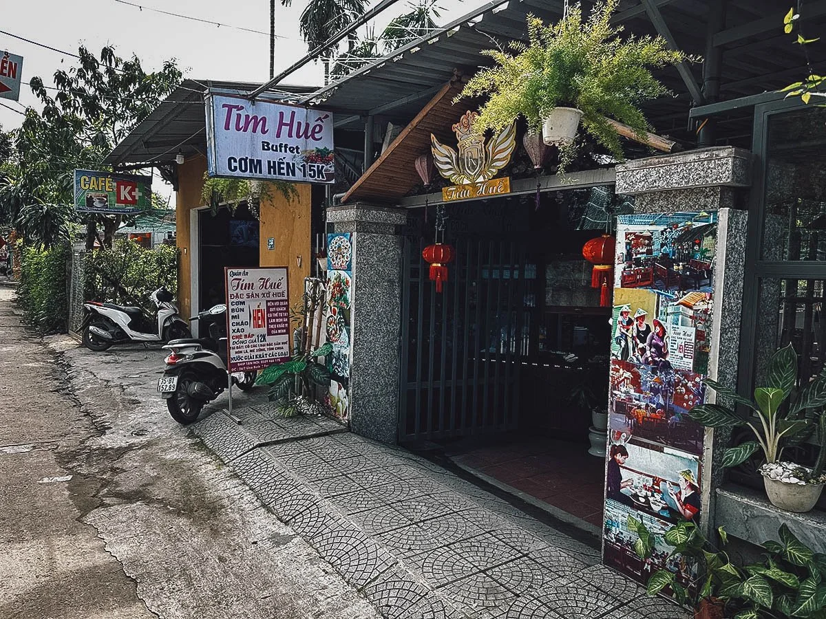 Tim Hue restaurant in Hue, Vietnam