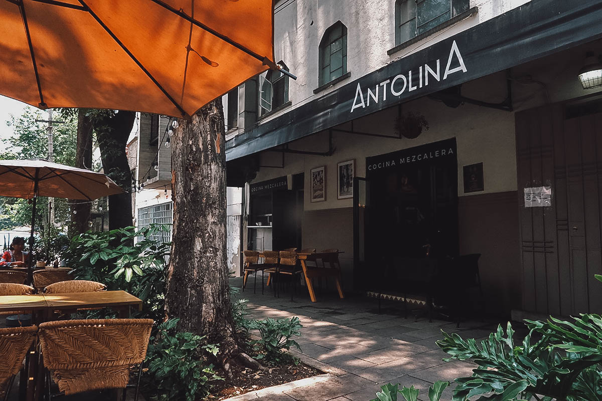 Antonlina restaurant in Mexico City