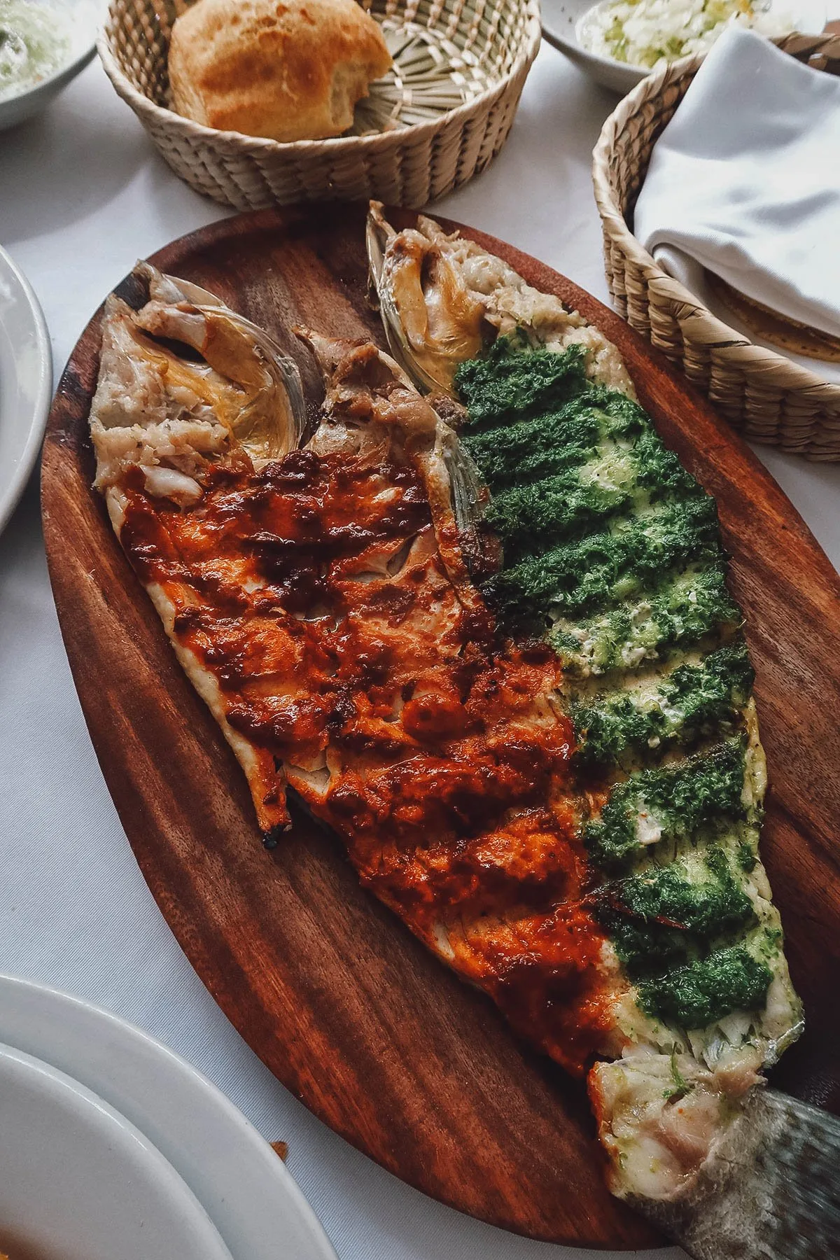 The Best Food in Mexico City Fish dish from Entremar restaurant in Mexico City