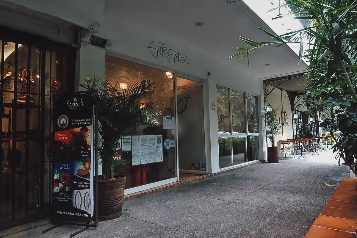 The Best Food in Mexico City Entremar restaurant in Mexico City
