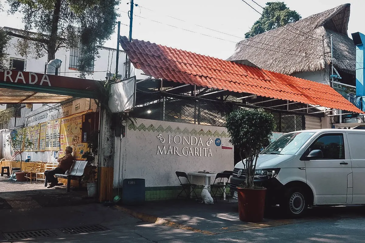 The Best Food in Mexico City Fonda Margarita restaurant in Mexico City