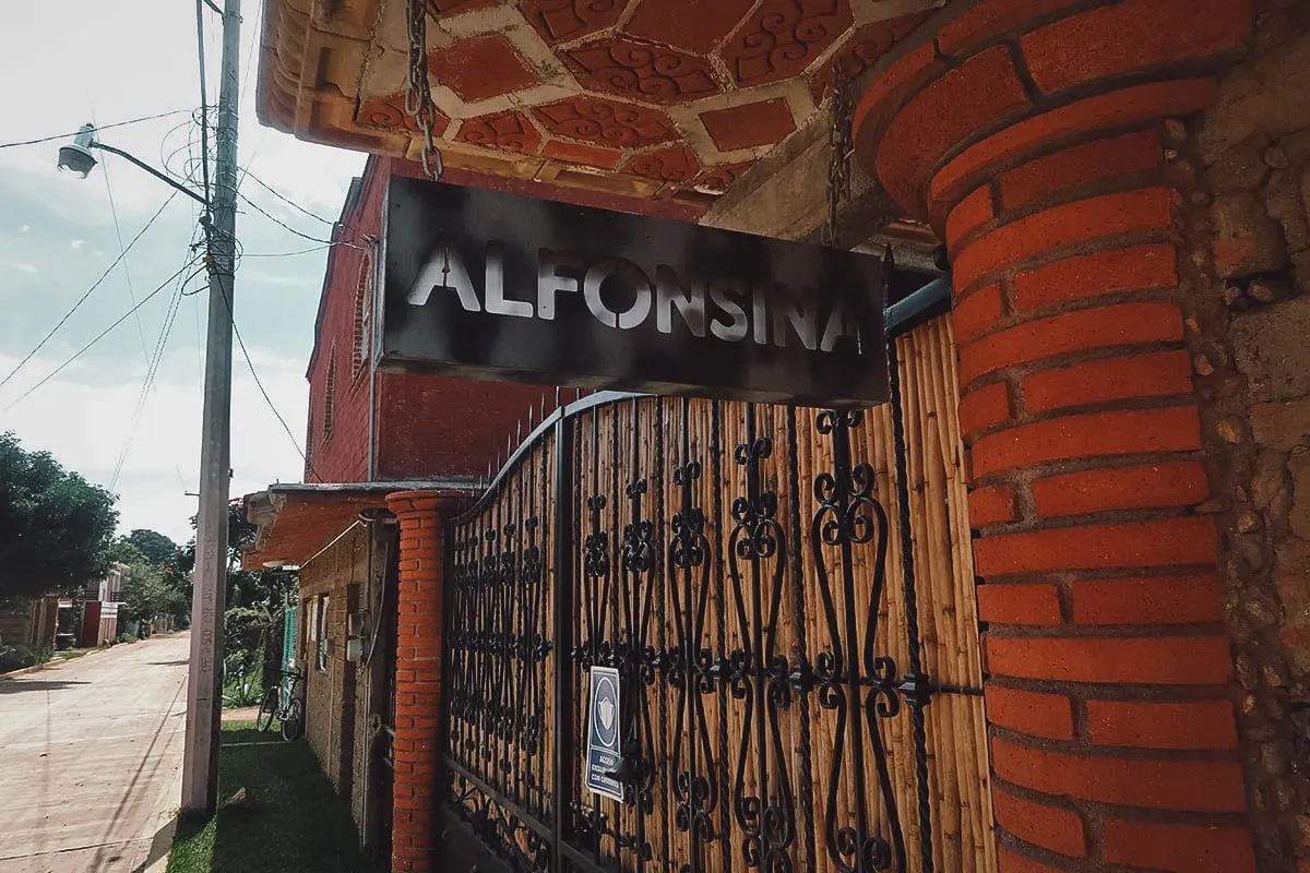 Alfonsina restaurant in Oaxaca, Mexico