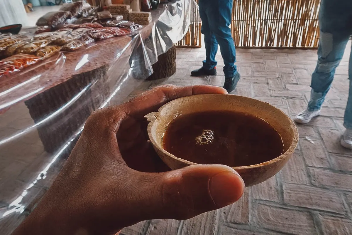 Tepache at Mal de Amor Mezcaleria in Oaxaca, Mexico