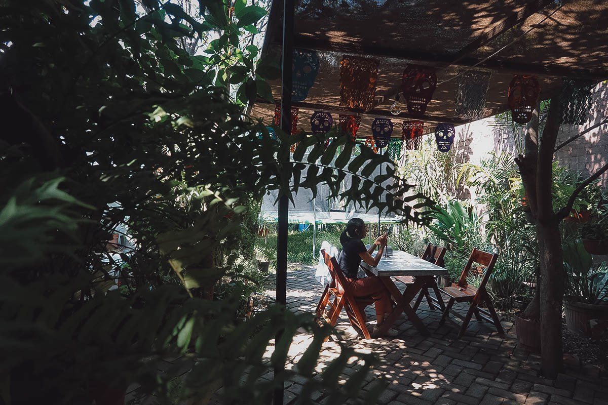 Fagioli restaurant garden seating