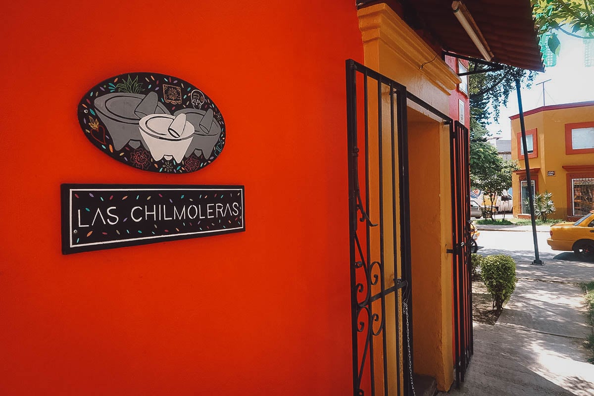 Las Chilmoleras restaurant in Oaxaca City