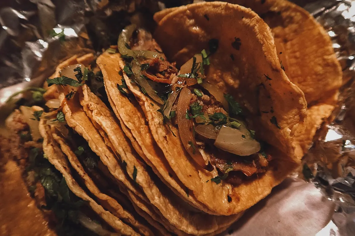 Tacos de tripa